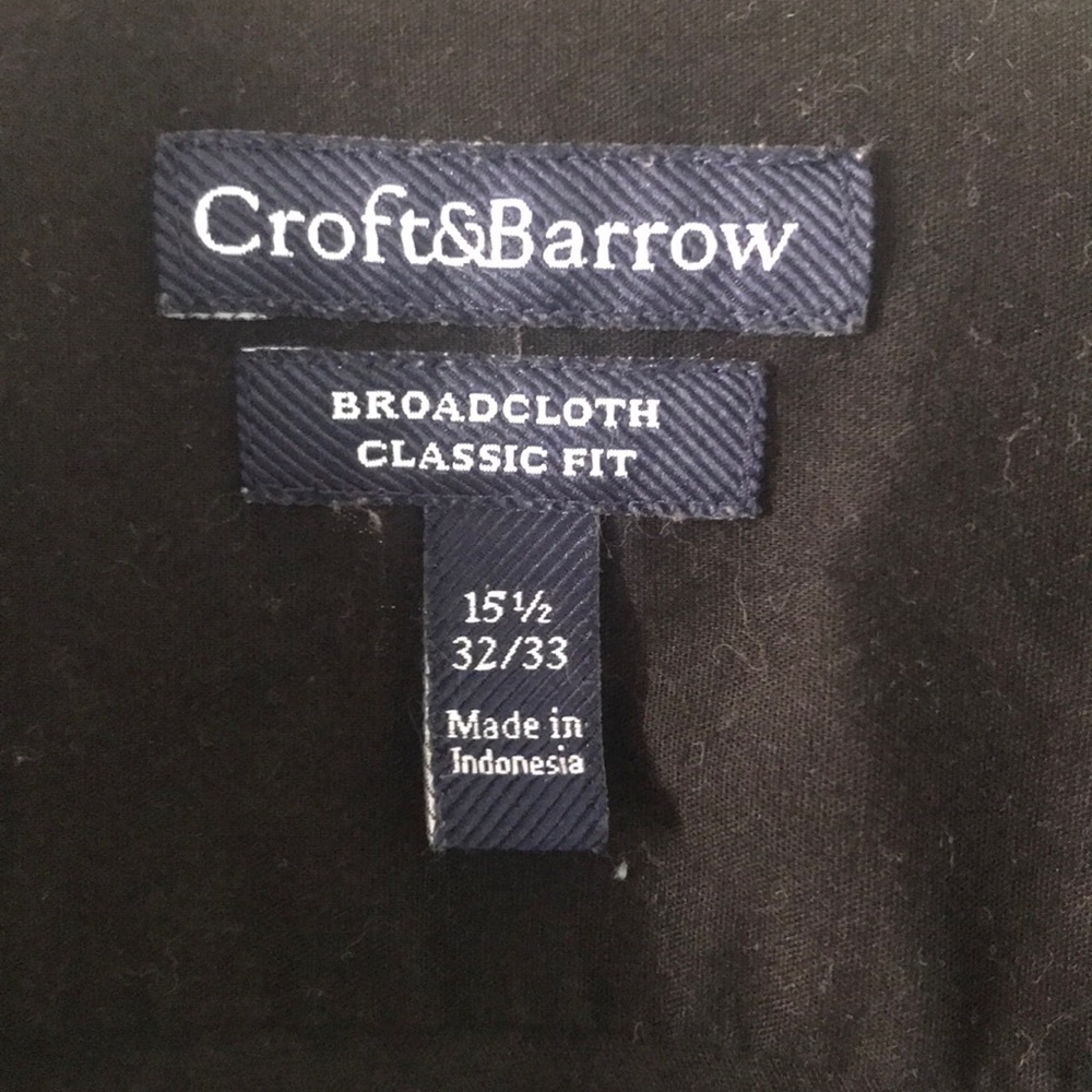 All black button down - Picture 3 of 5